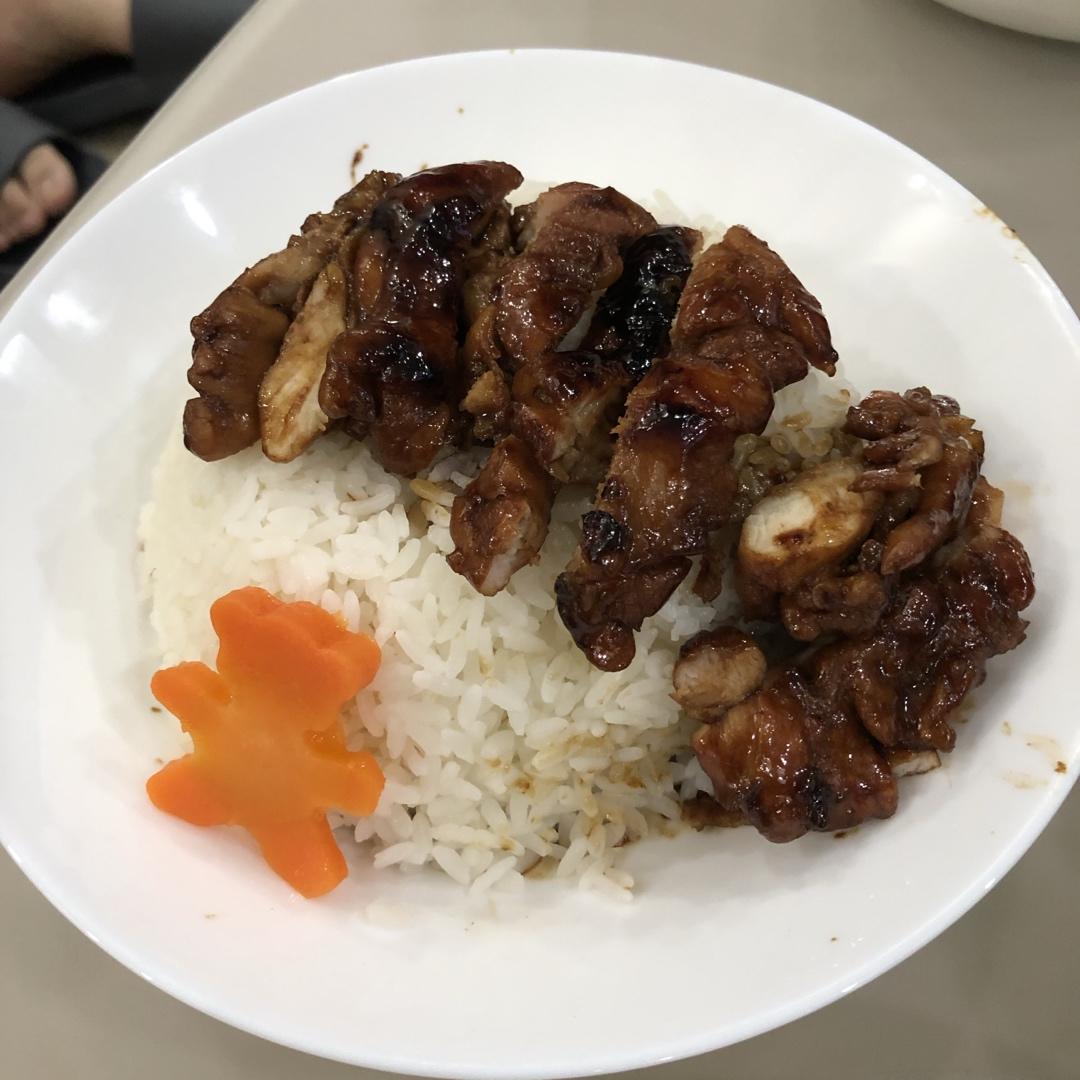照烧鸡腿饭