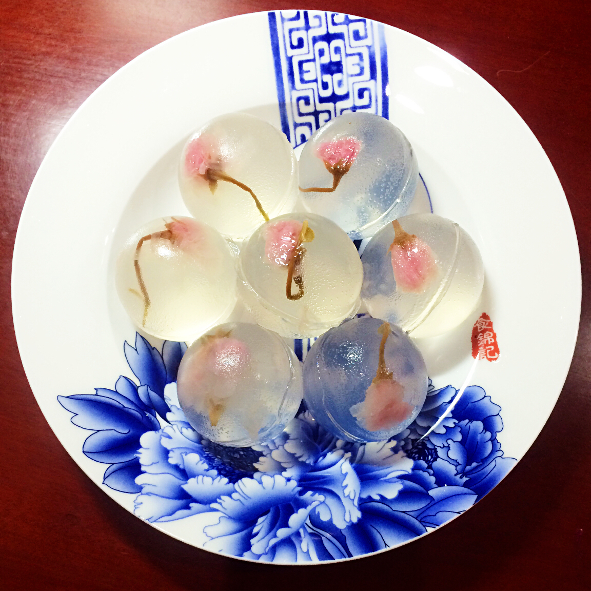 baby~ 猪 ~做的水信玄饼