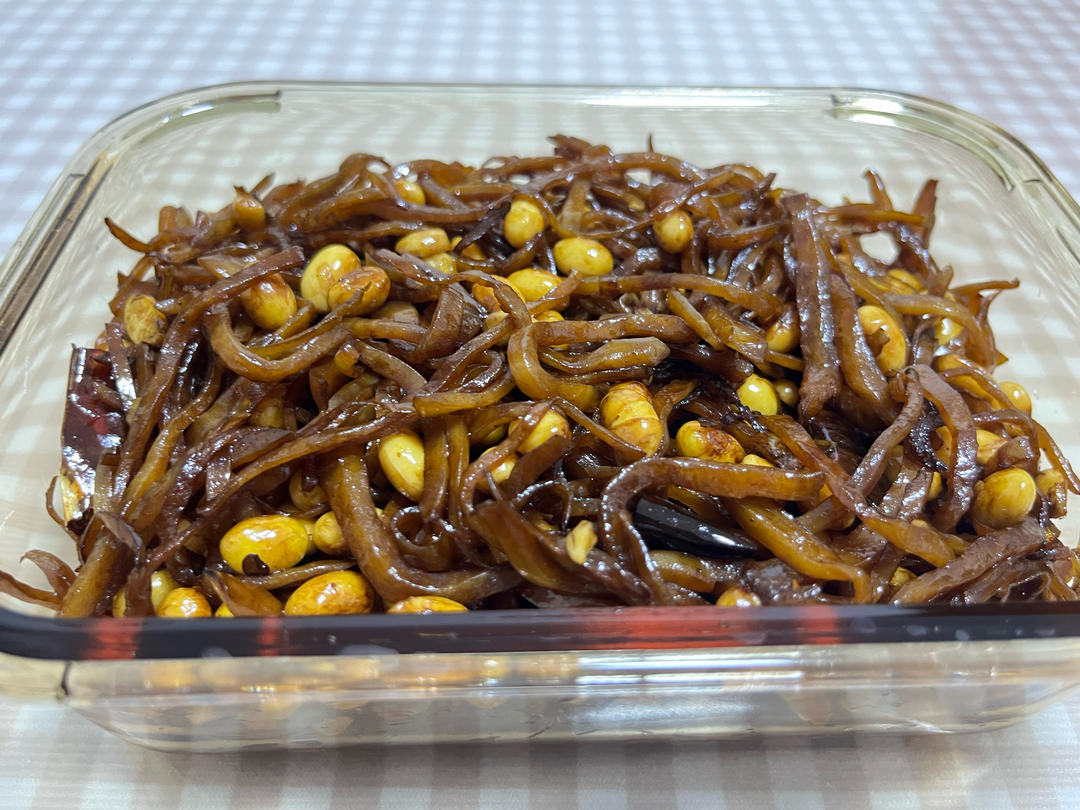 黄豆炒咸菜（勾氏私房菜）