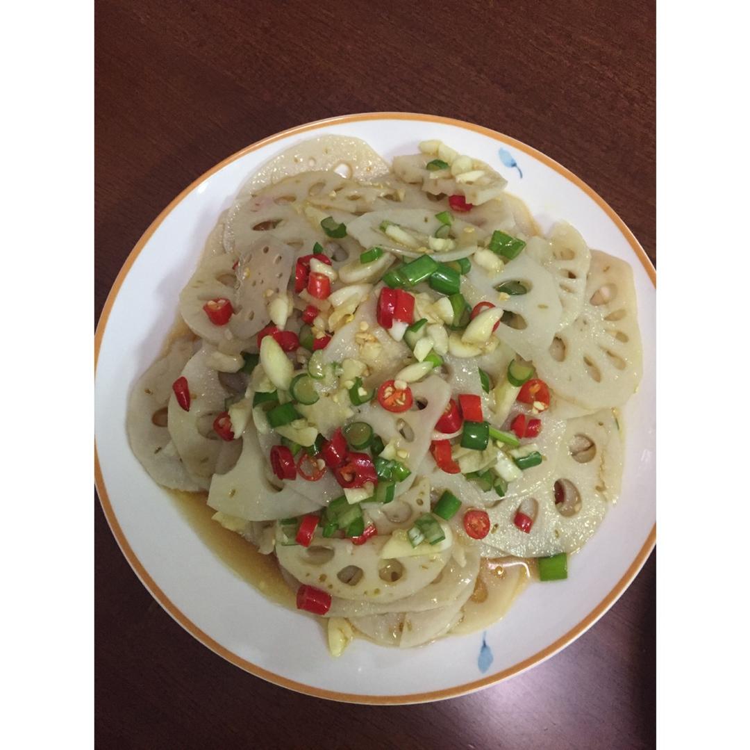凉拌藕片