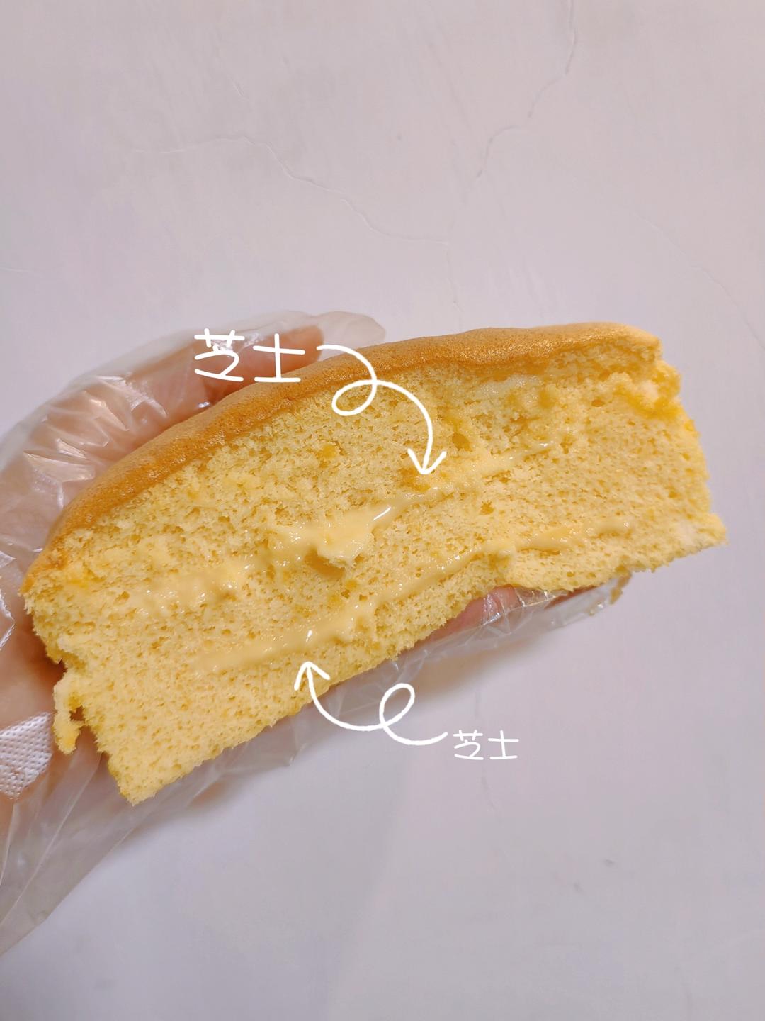 古早蛋糕-超简单！中筋粉（6寸）