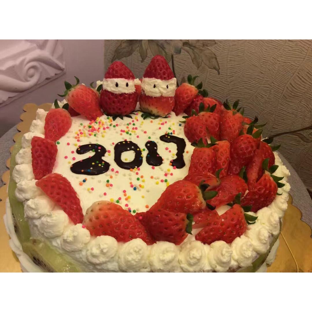 《Tinrry+》草莓奶油蛋糕（8寸配方）