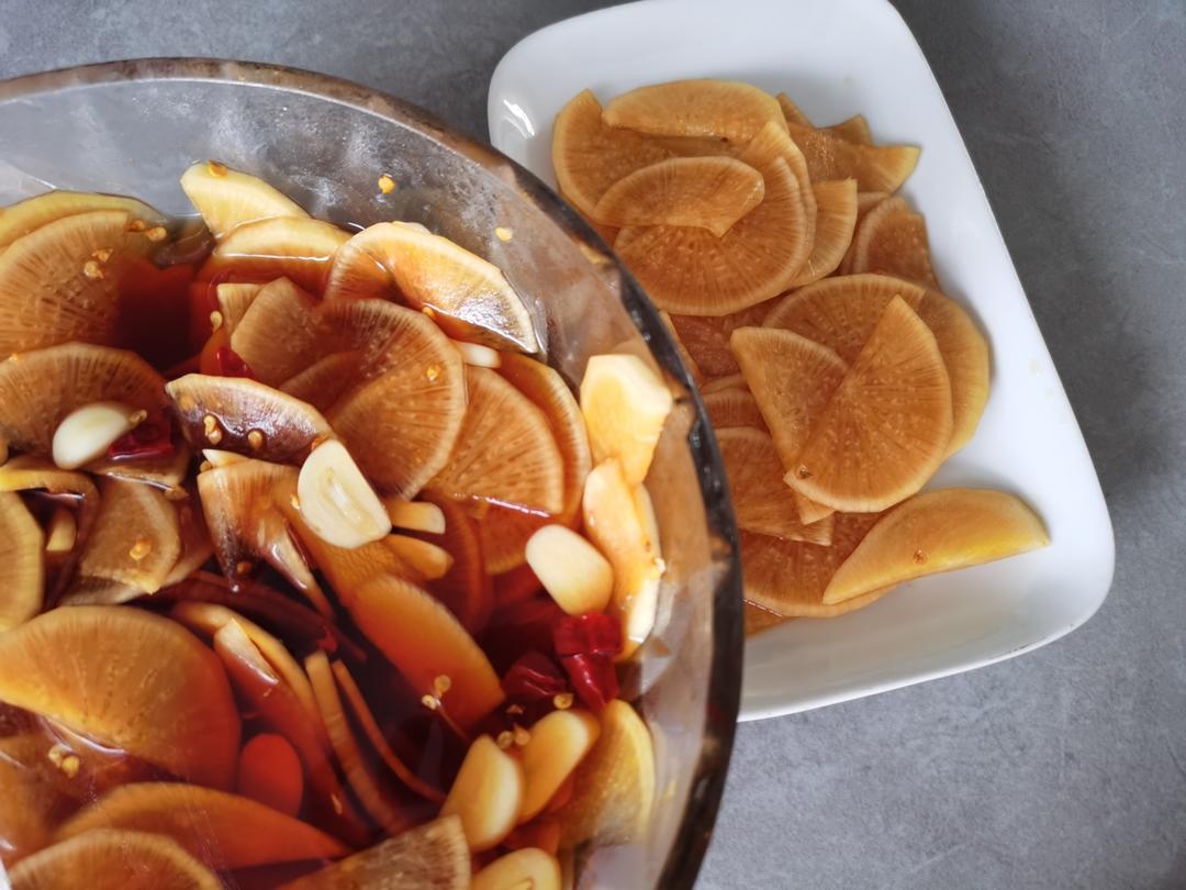 跟大厨学的脆爽腌萝卜