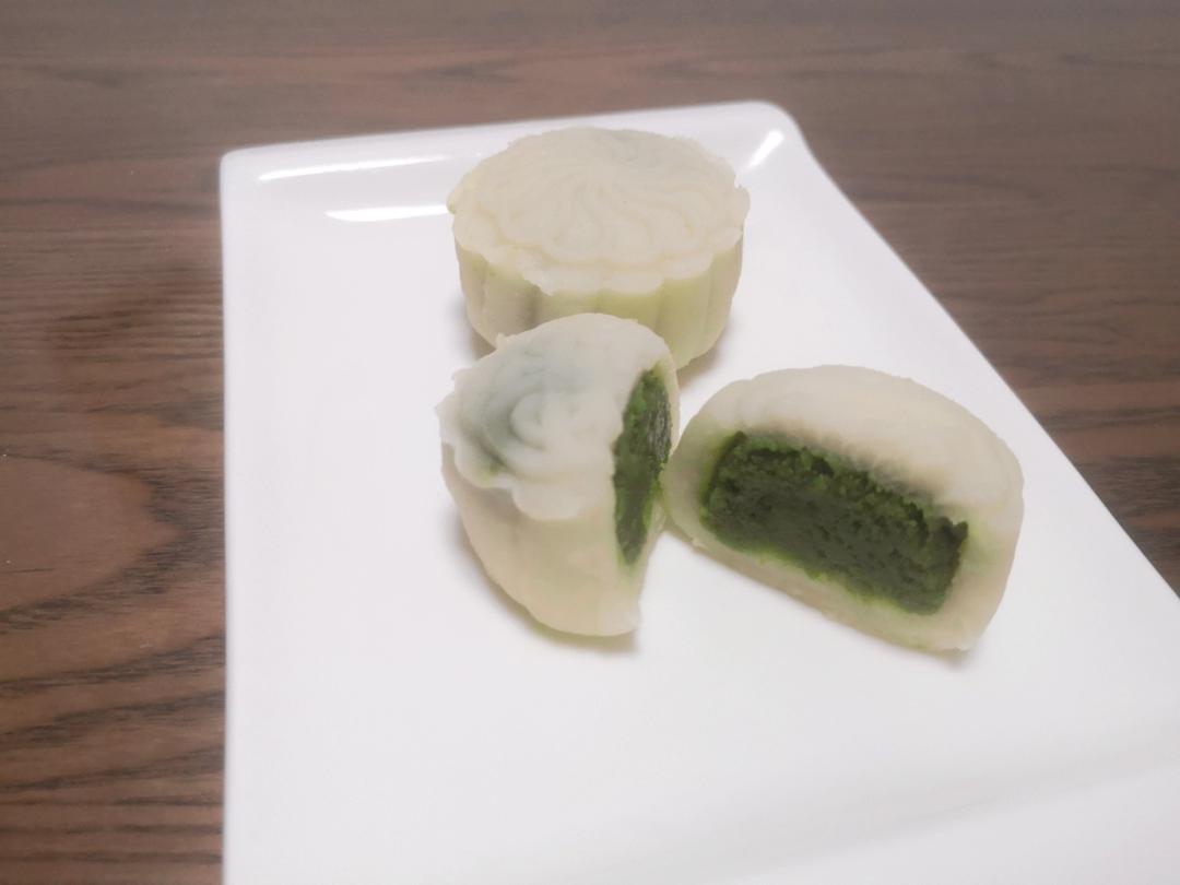 《Tinrry+》斑斓流心冰皮月饼（椰子和榴莲口味）