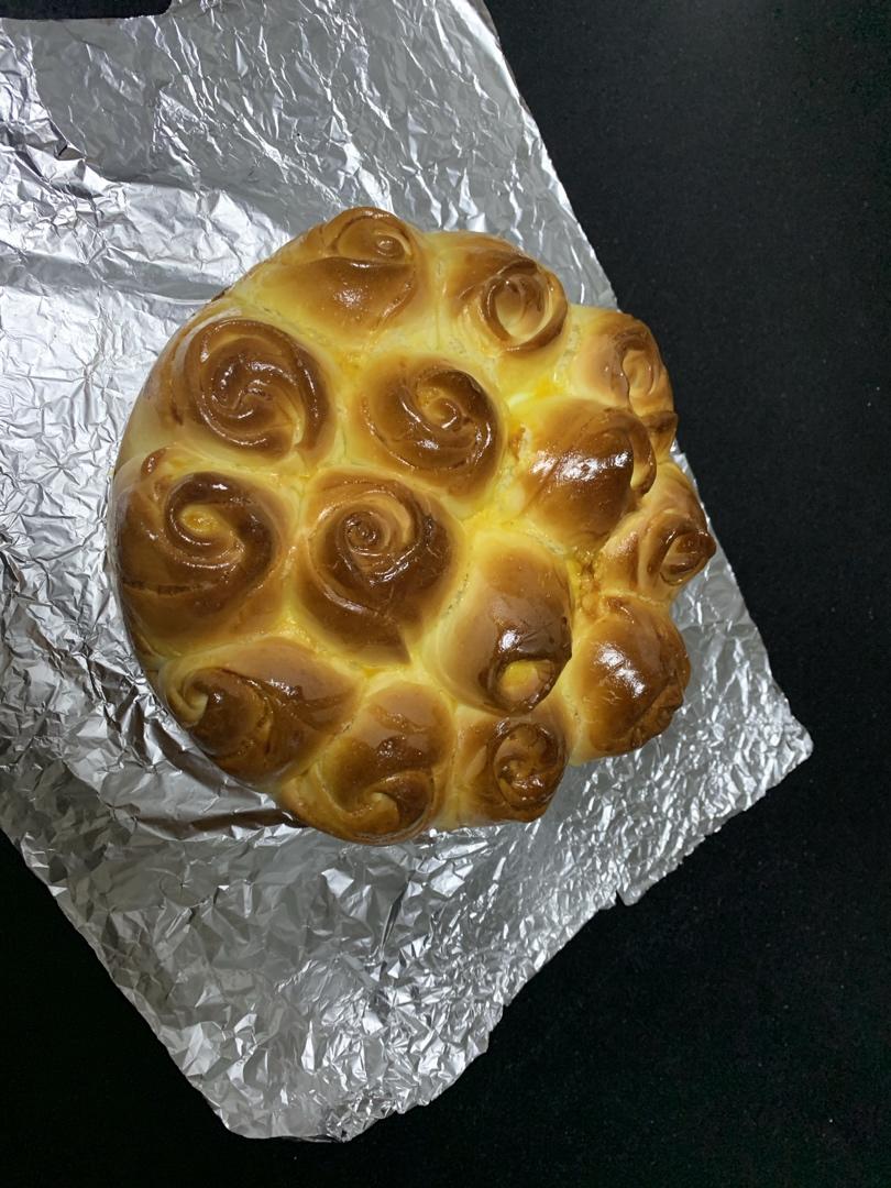 玫瑰花面包