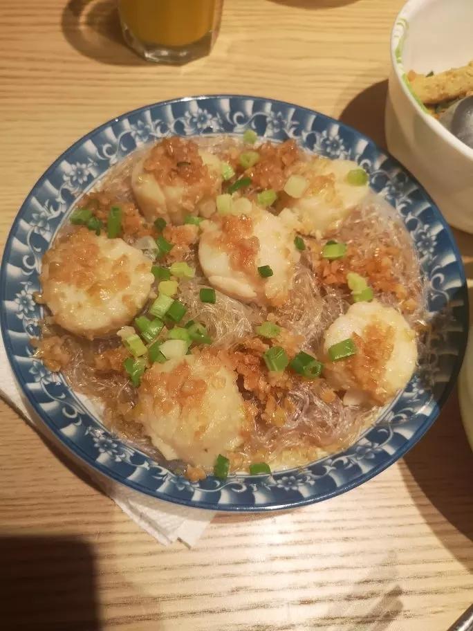 蒜蓉扇贝肉蒸粉丝