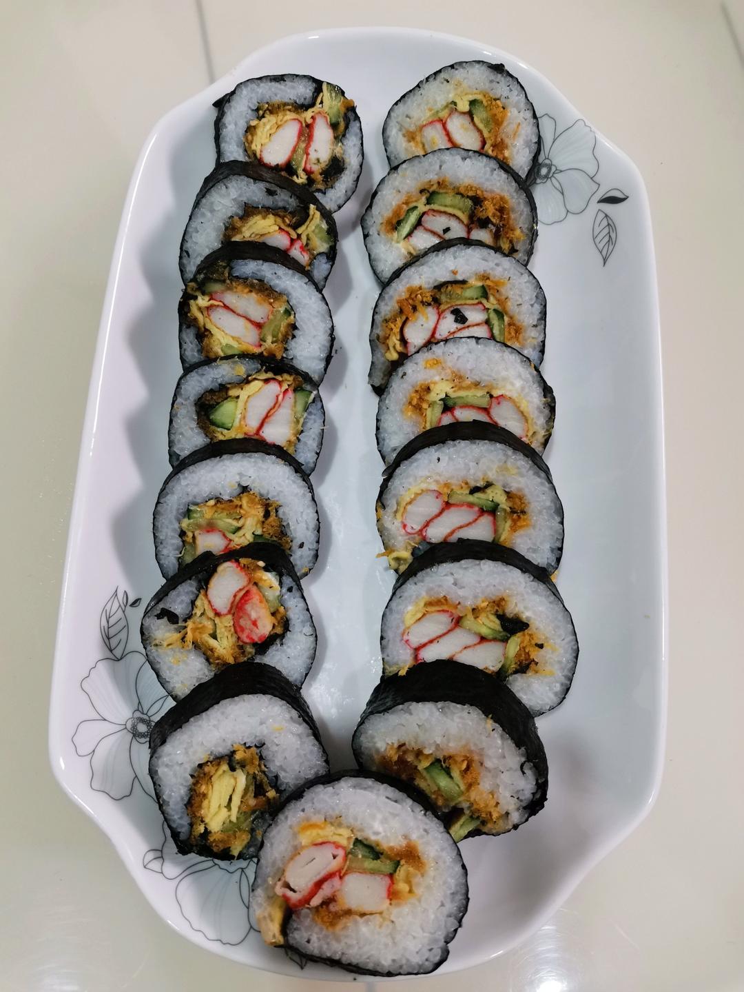 高颜值的紫菜包饭
