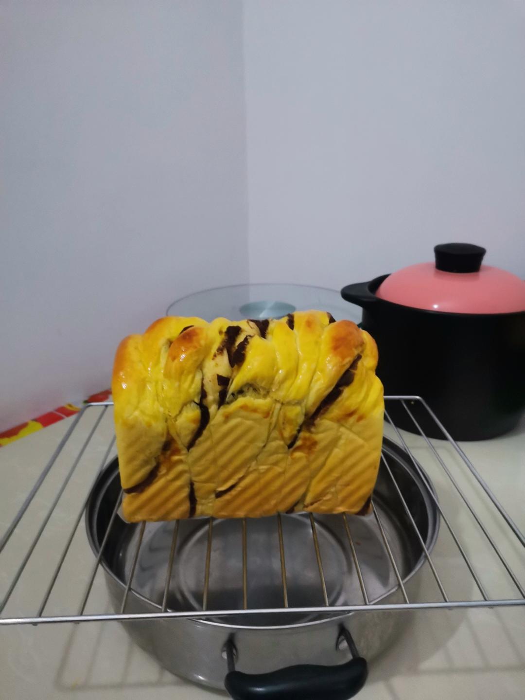 南瓜豆沙吐司