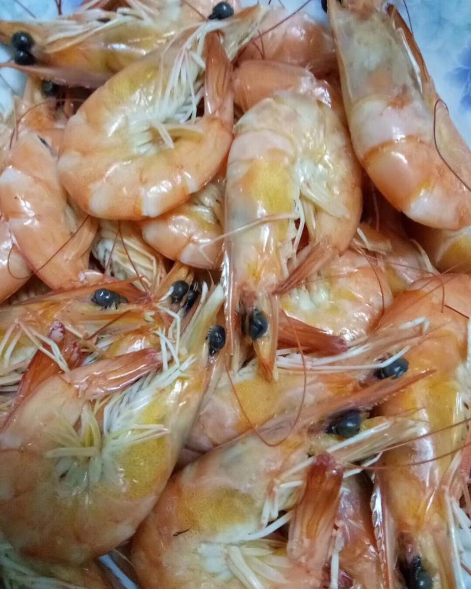 一事无成_xmq做的水煮虾(白焯虾)
