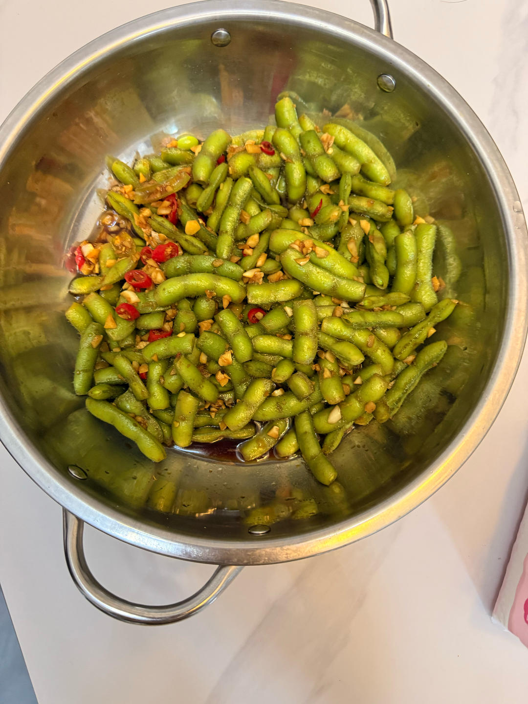 武汉夏夜狂欢菜 | 凉拌毛豆