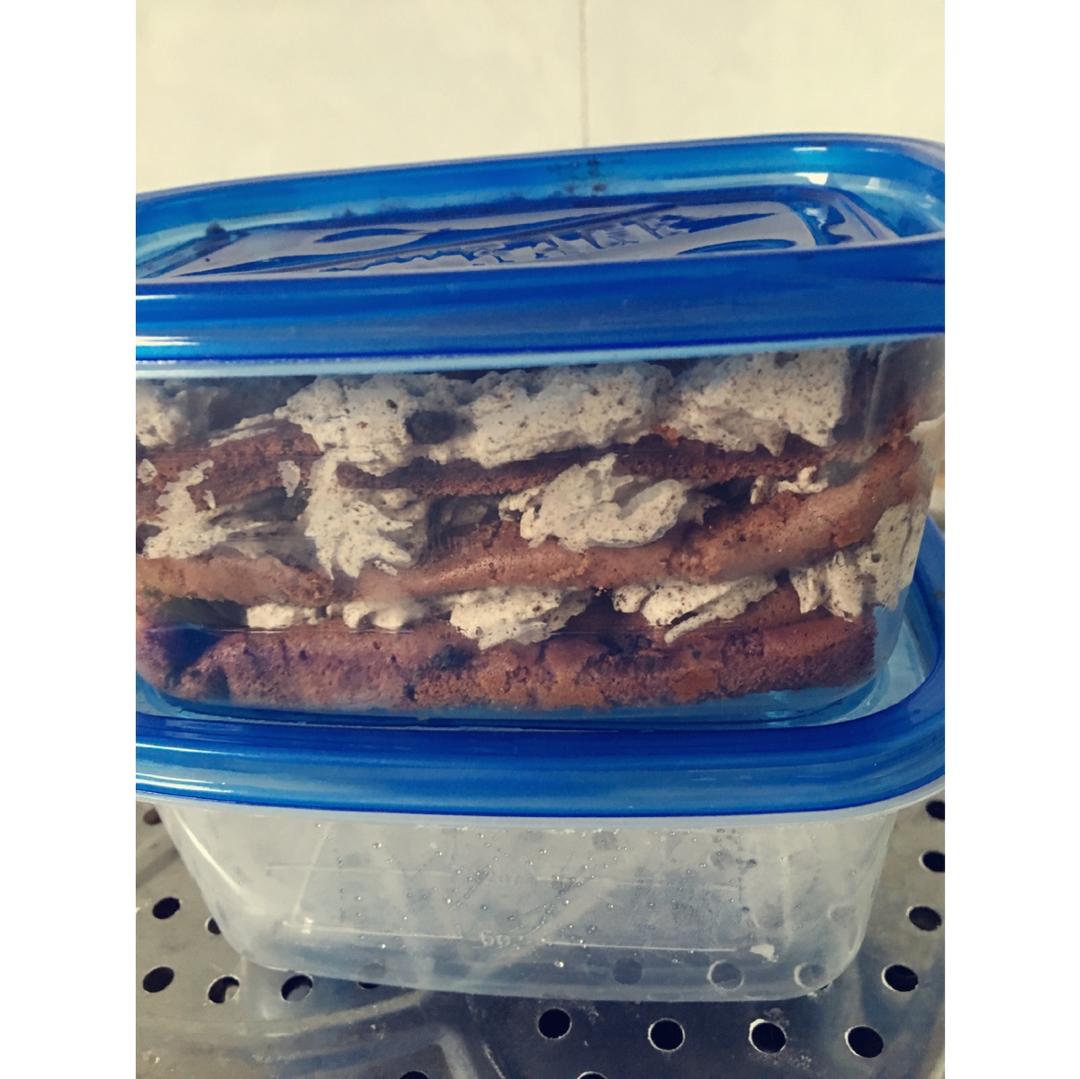 好吃到流泪的奥利奥咸奶油盒子蛋糕