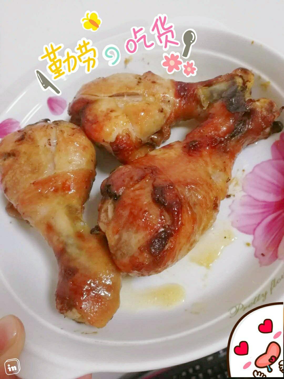蜜汁烤鸡腿