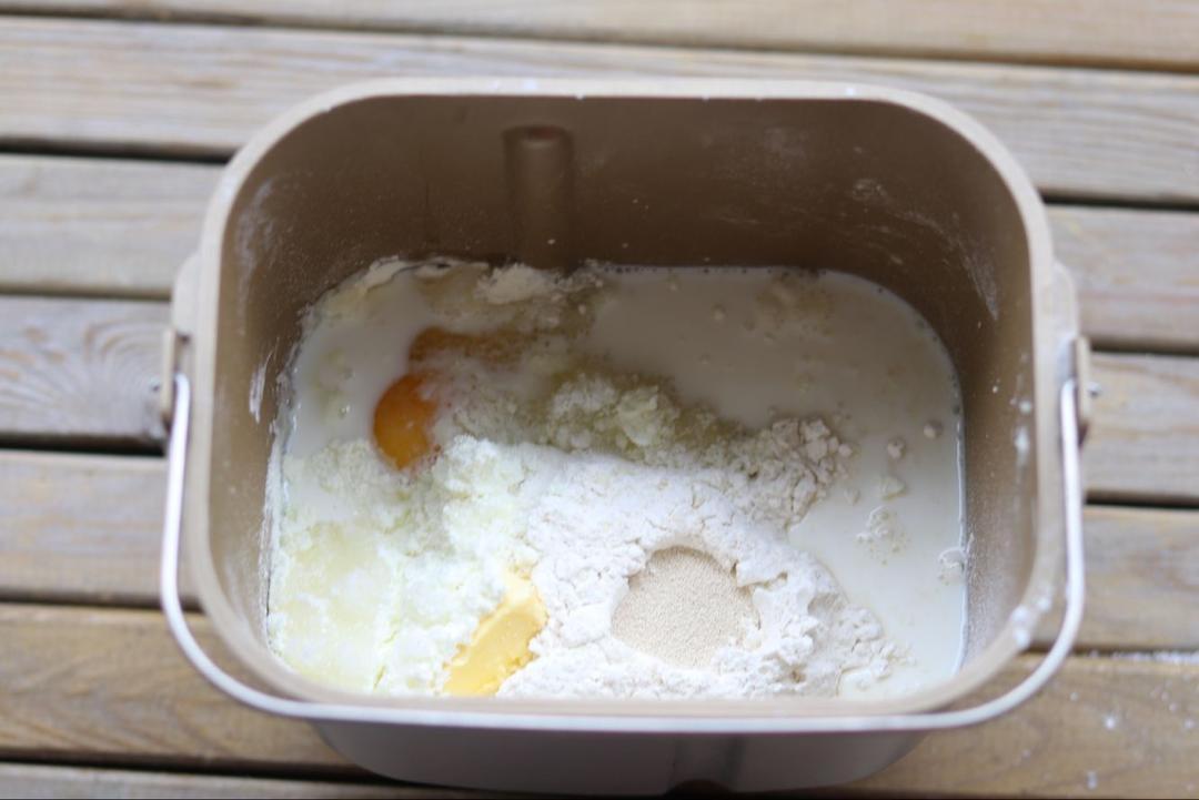 纯奶手撕吐司的做法 步骤1