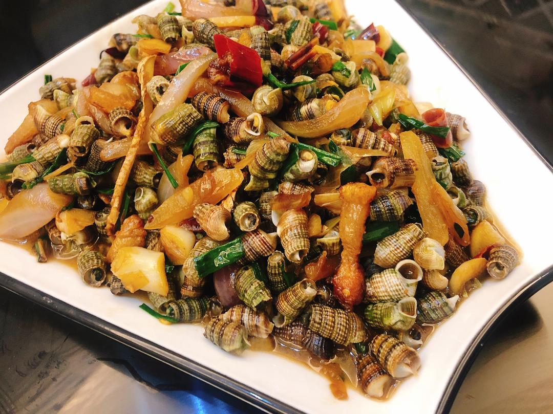 爆炒香辣海蛳的做法