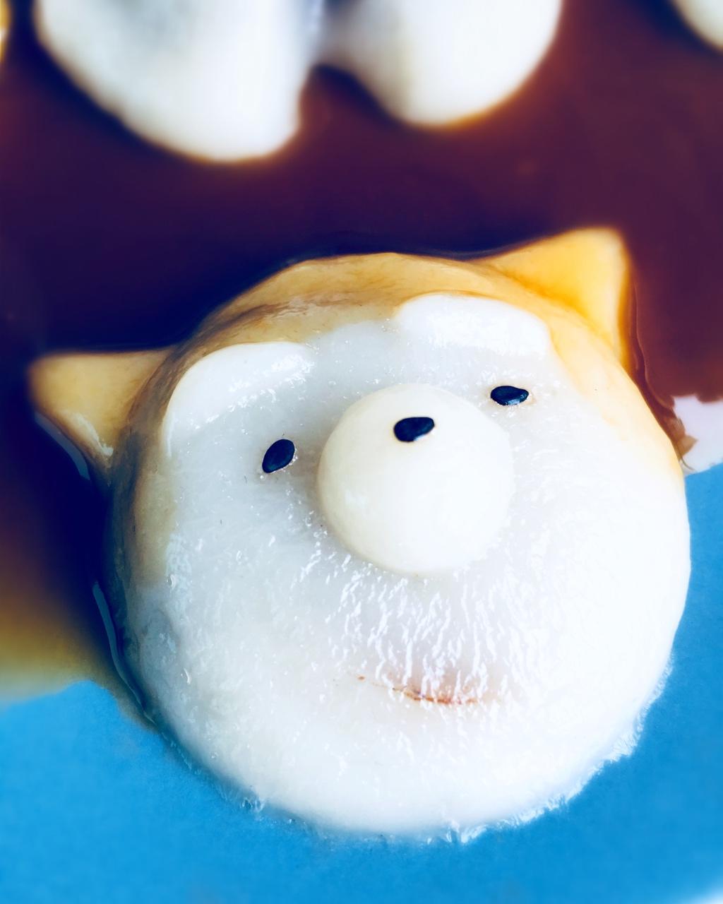 蓝眼泪做的拥有小翘臀的柴犬糯米团子