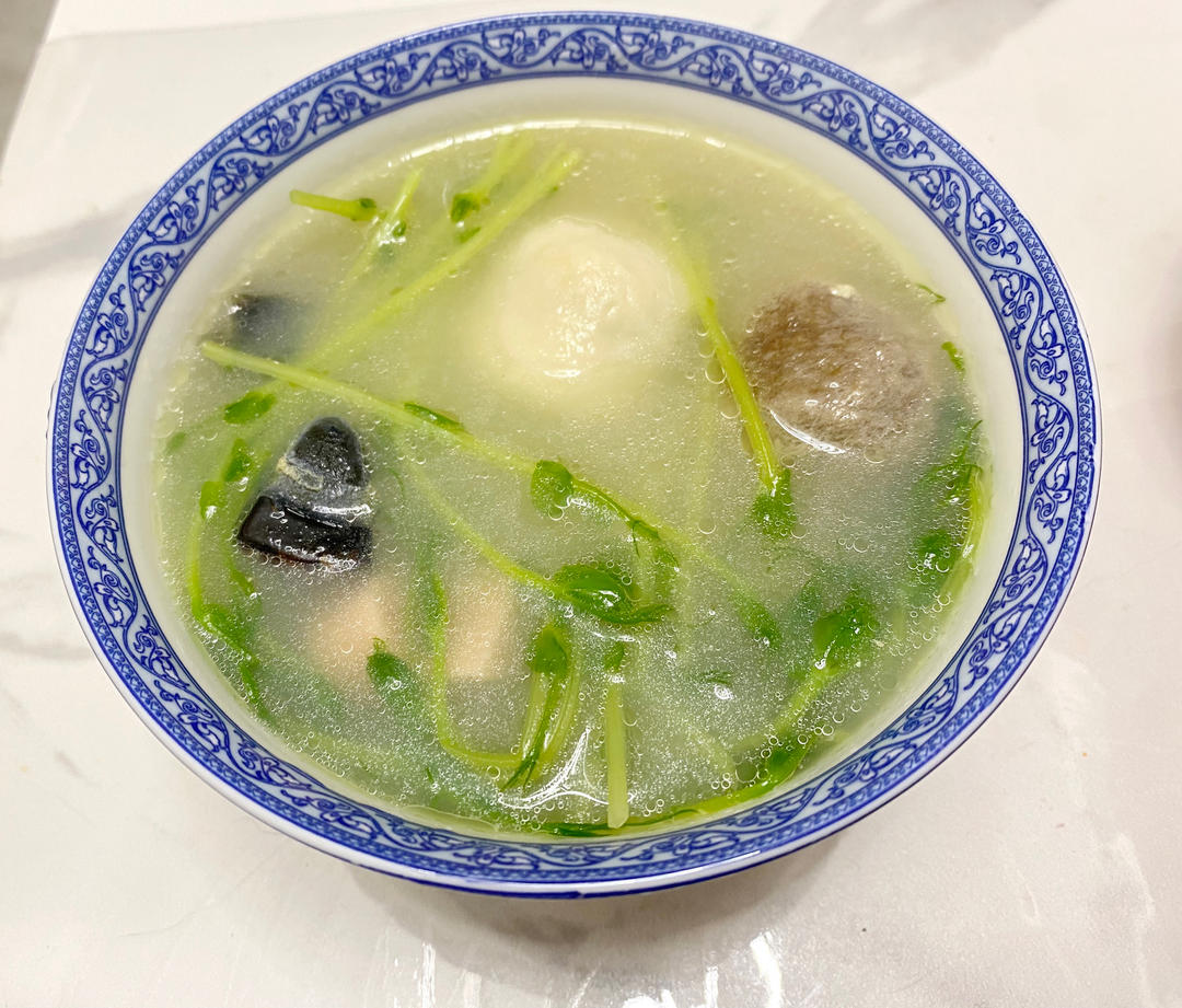 上汤豌豆苗