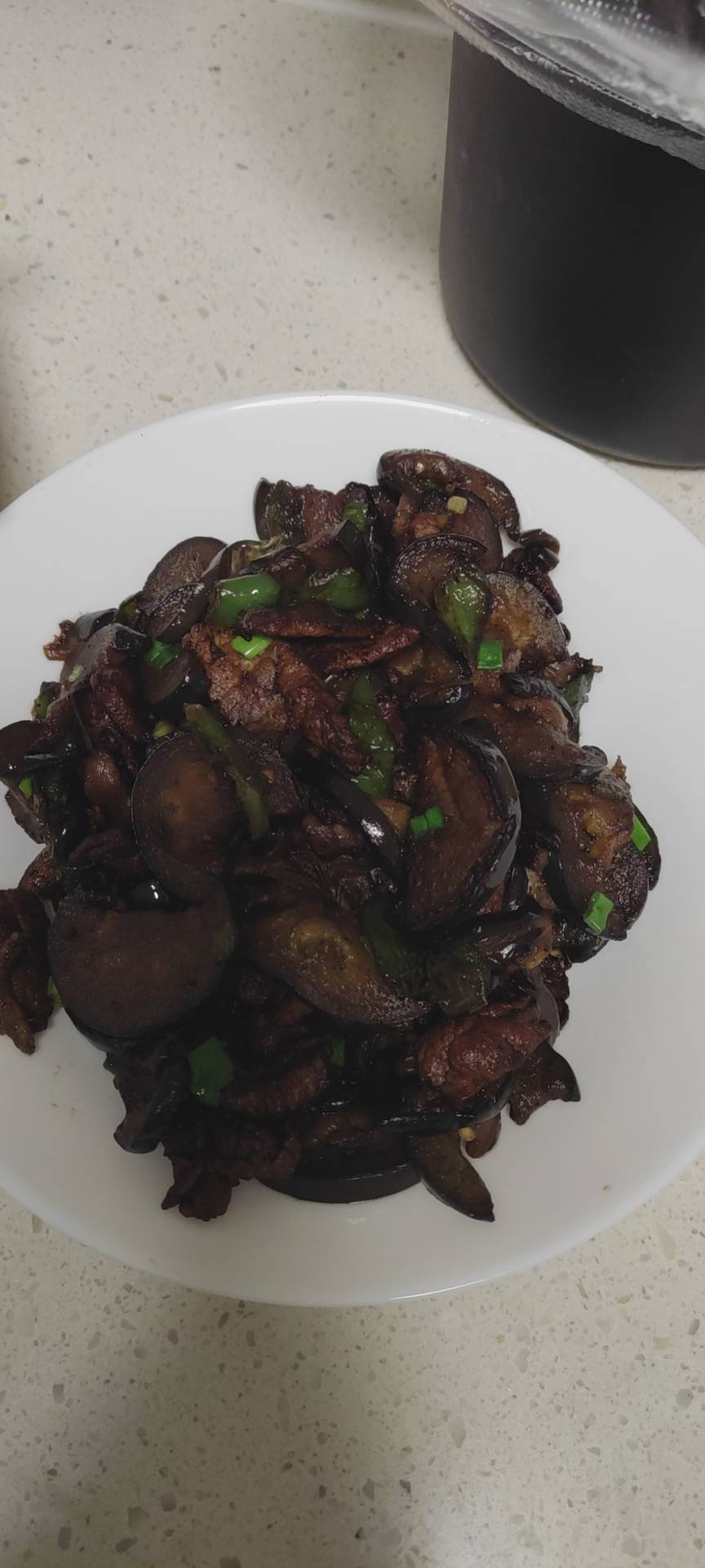 茄子炒肉