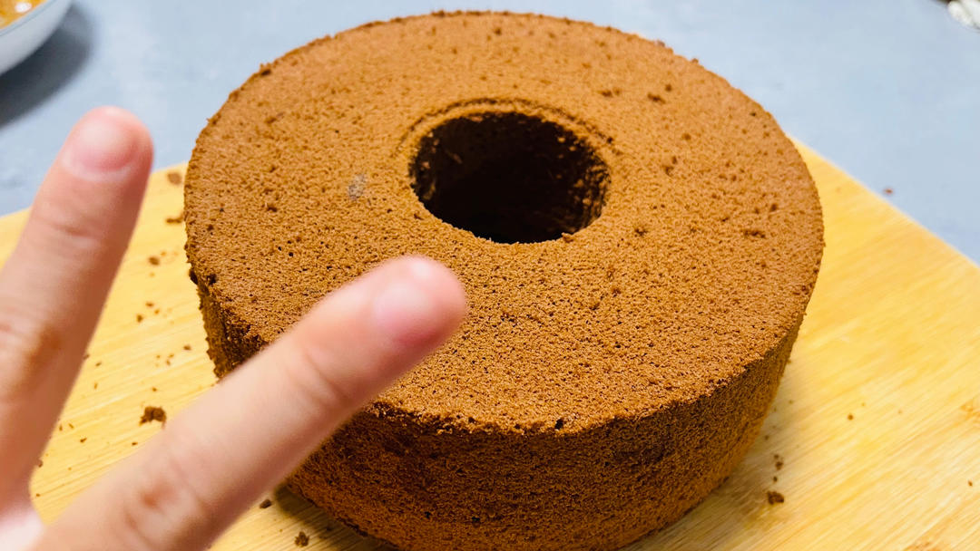 不消泡的巧克力戚风