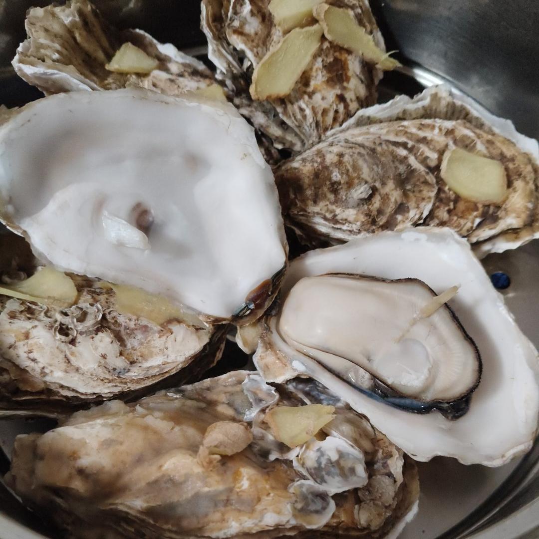 绝佳火候的清蒸生蚝