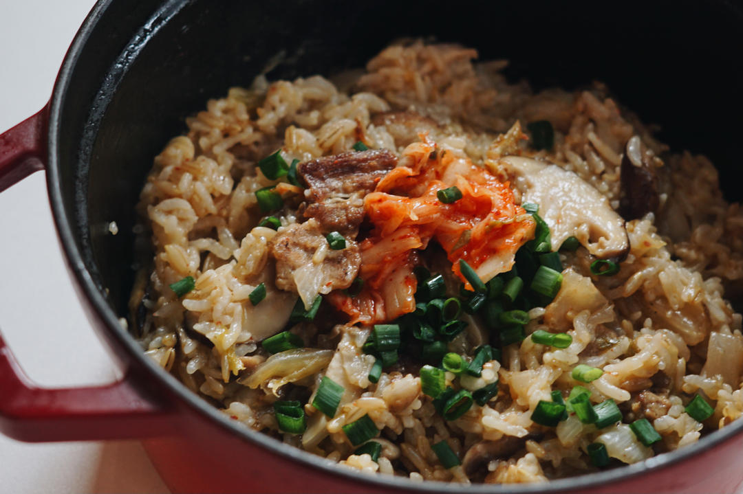 北鼎焖焗锅食谱｜泡菜焖饭