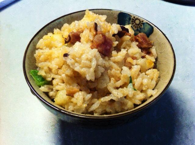 土豆腊味饭