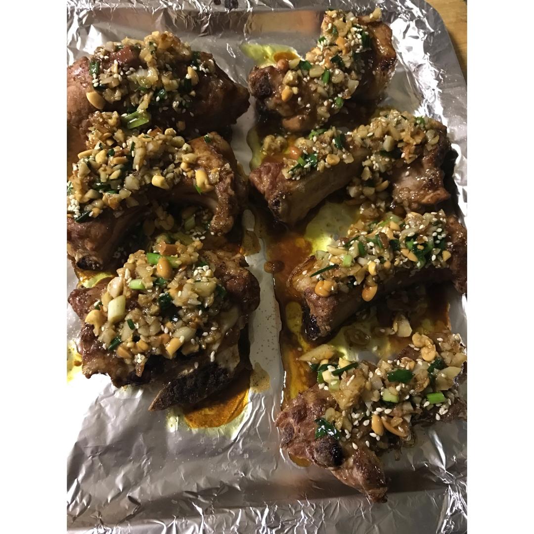 香到骨头里的蒜香排骨（烤箱）