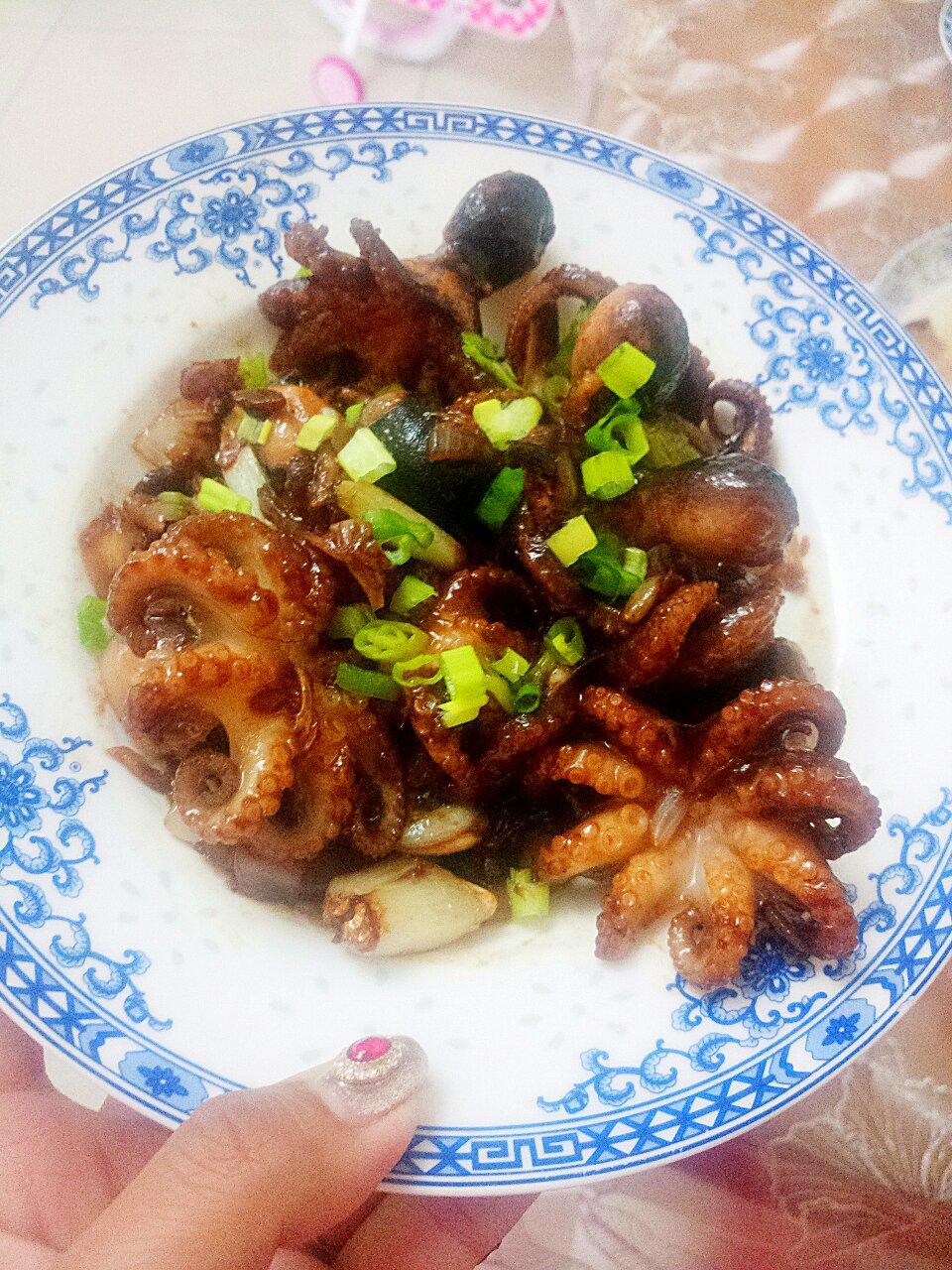 酱爆小章鱼（八爪鱼）