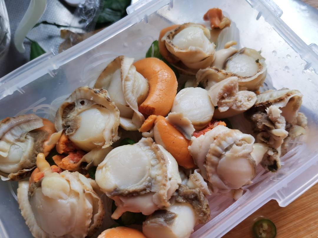 超好吃😋蒜蓉粉丝蒸扇贝