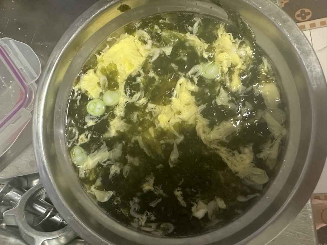 最鲜美好喝的「紫菜蛋花汤」