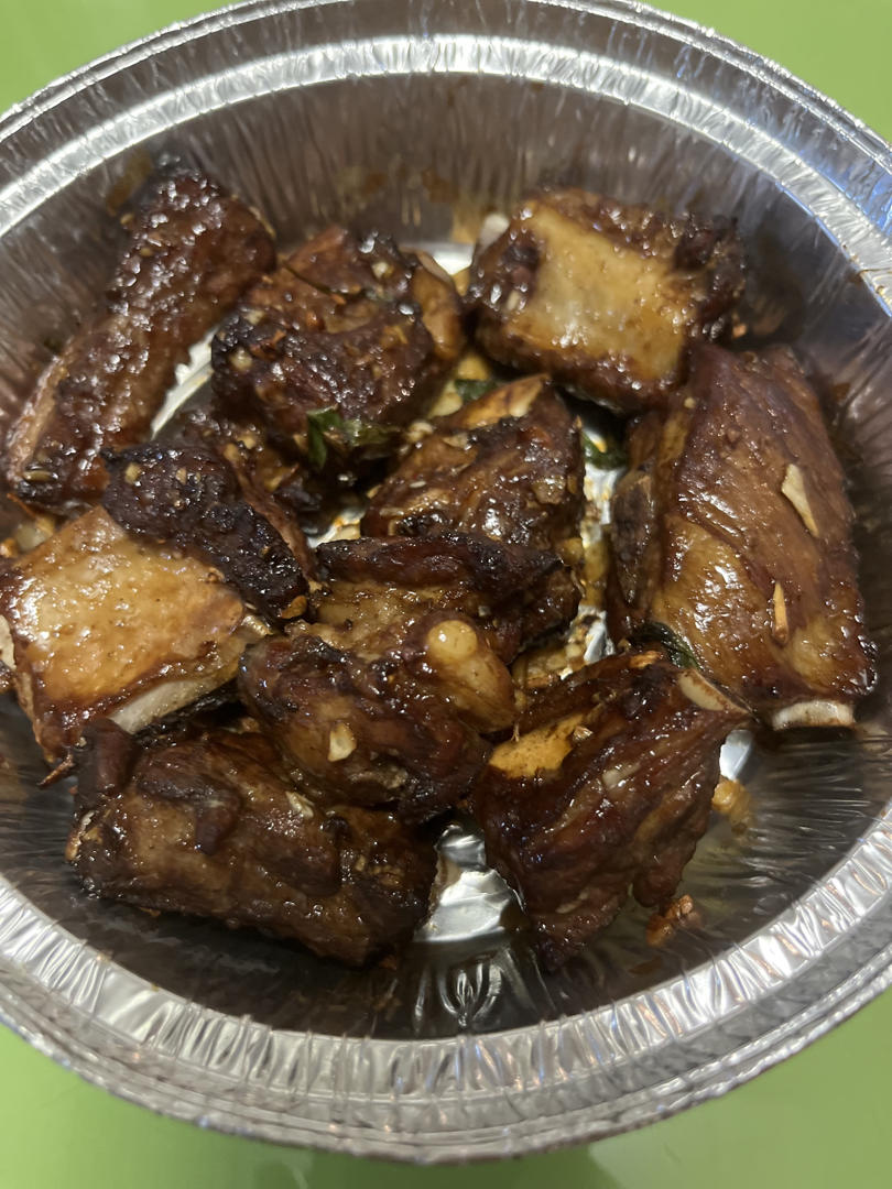 蒜香排骨（空气炸锅版）