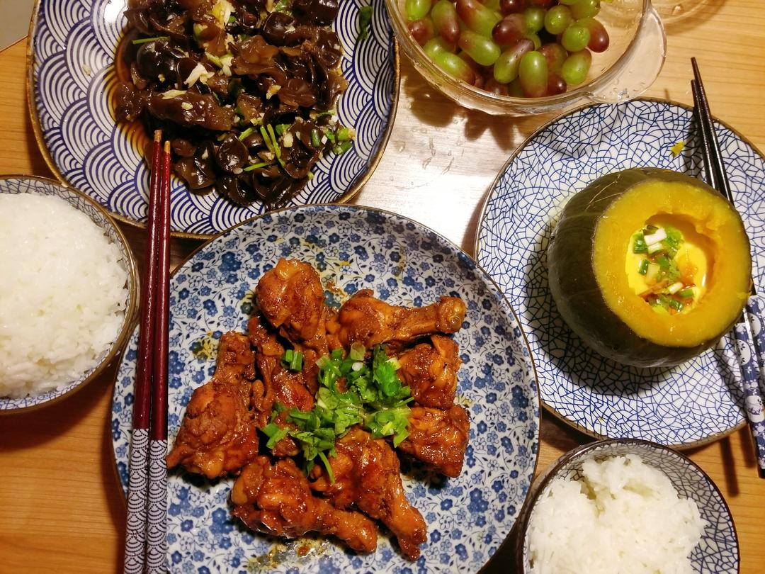 小南瓜雞蛋羹🎃