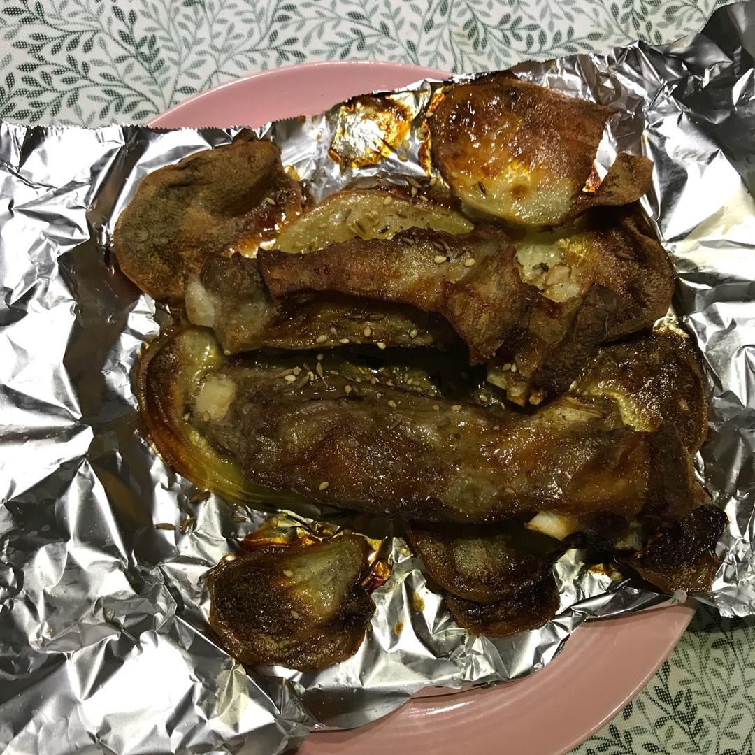 烤箱烤羊排（最简单版）