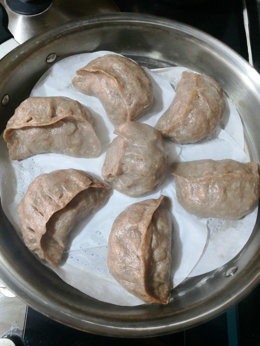 牛肉丁葱头蒸饺