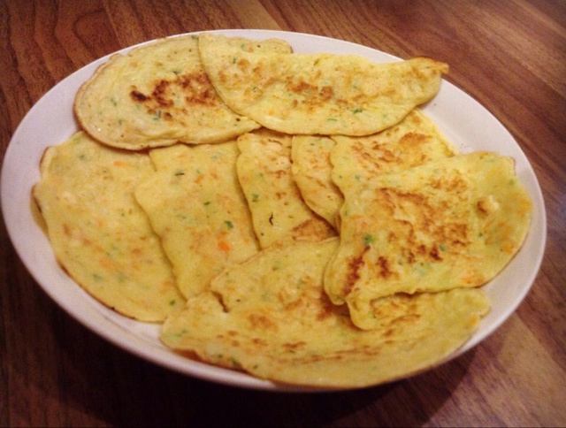 鸡蛋蔬菜煎饼
