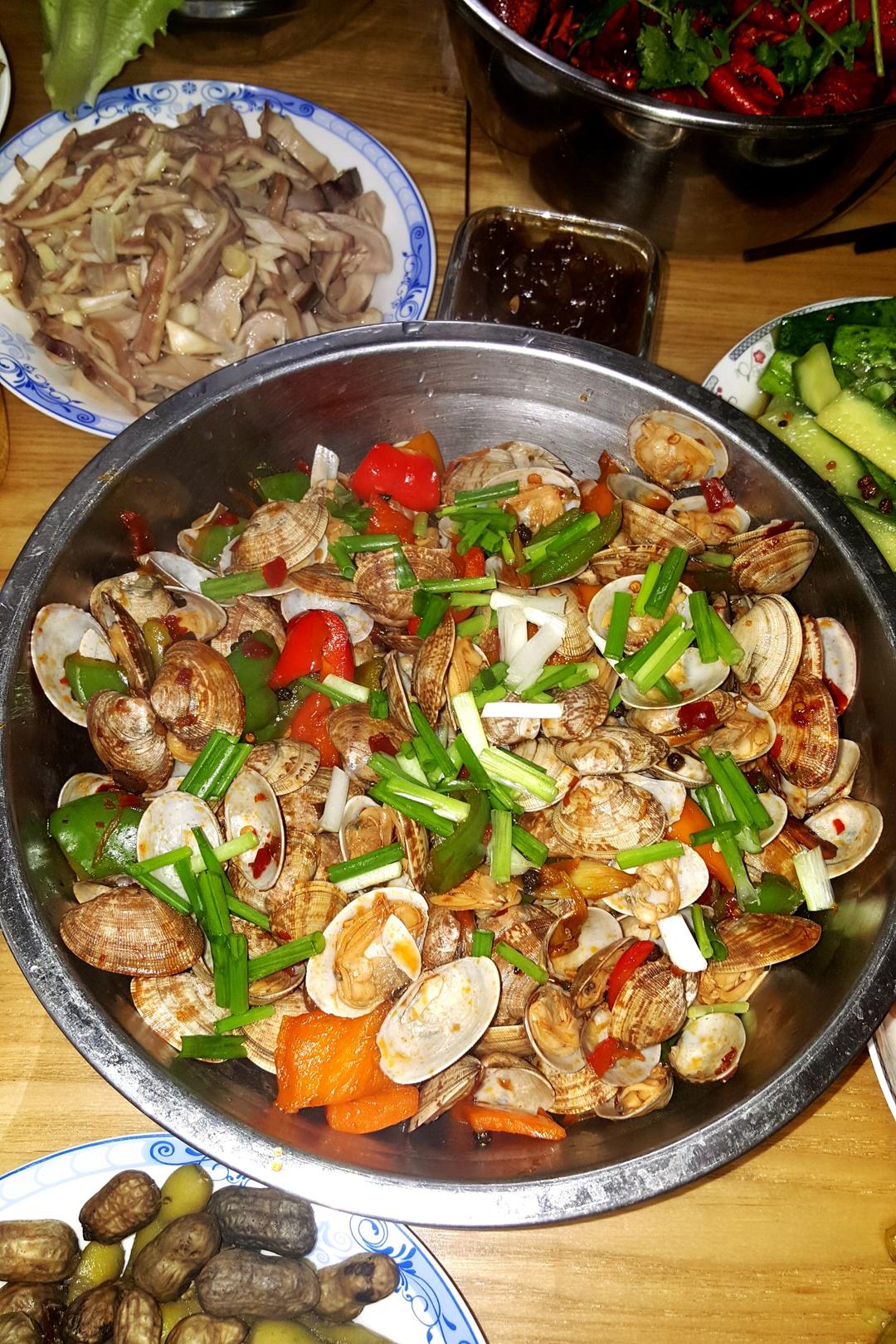 爆炒花蛤
