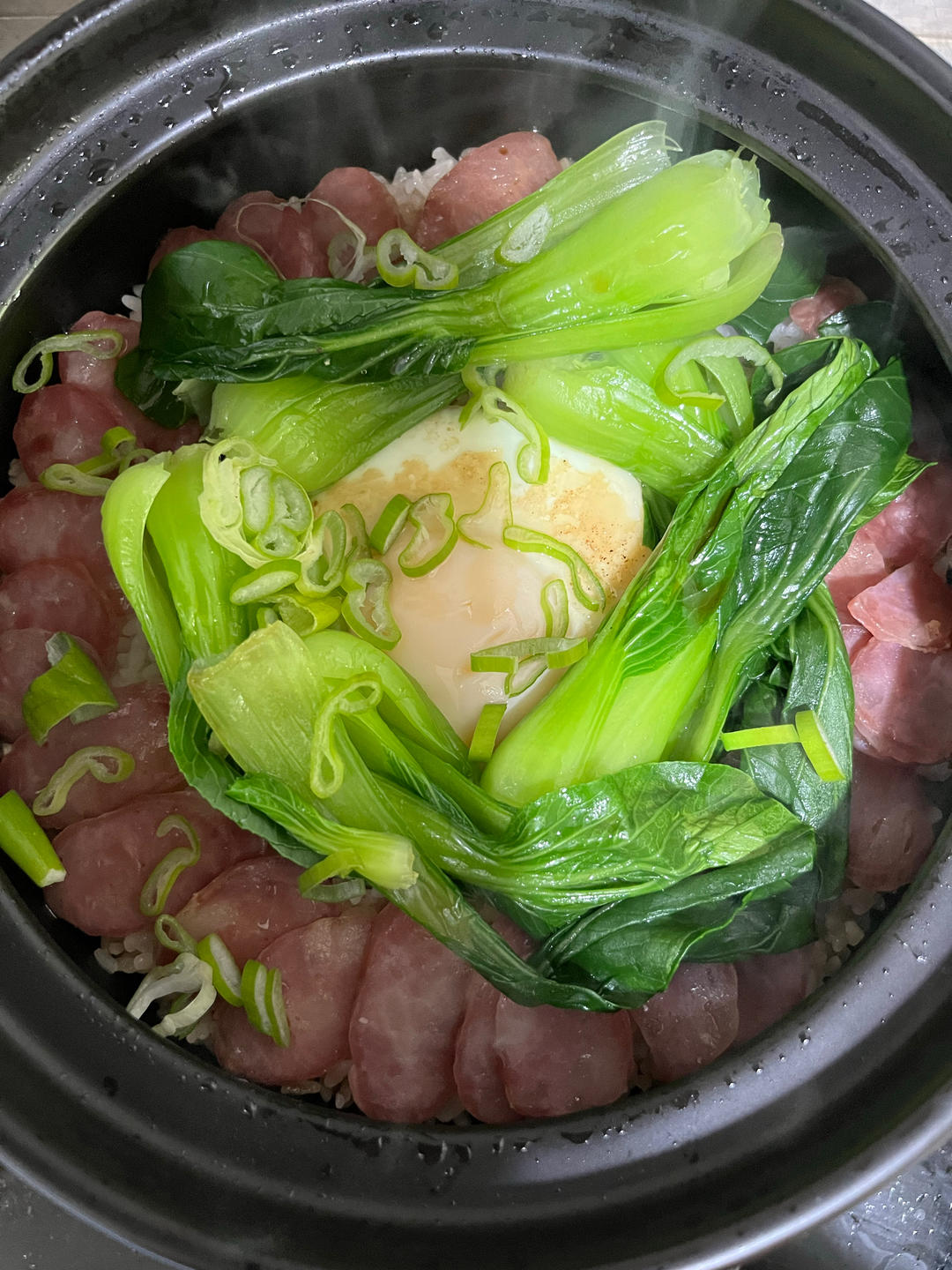 香肠煲仔饭