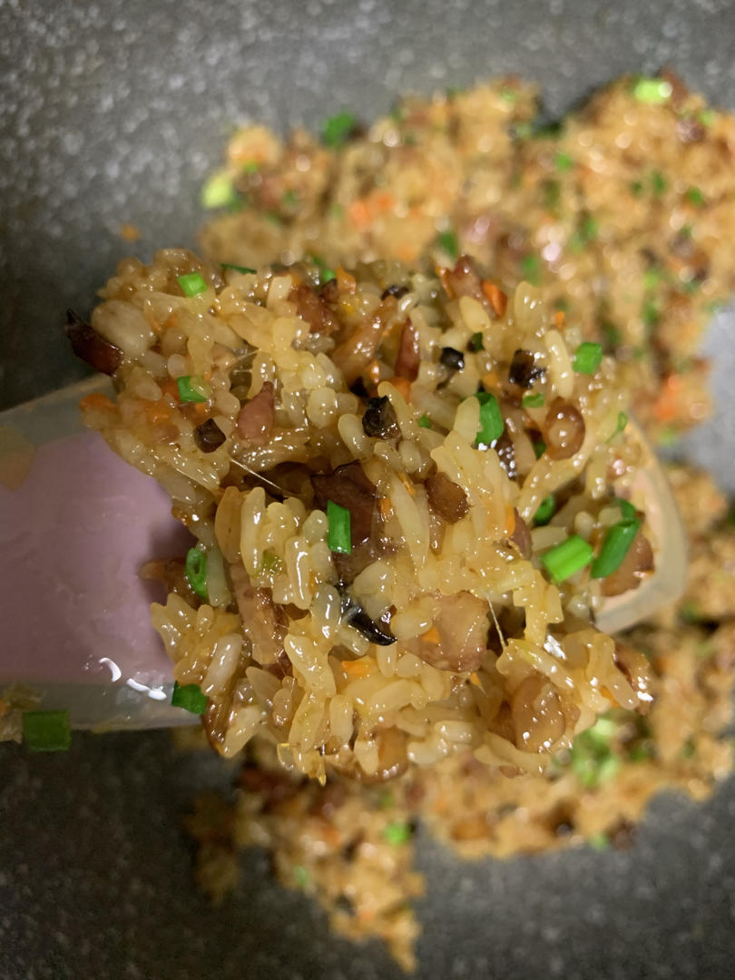 生炒糯米饭，生米是如何炒成熟饭的