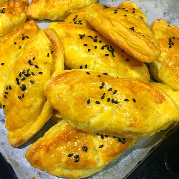 蛋挞皮菠萝派