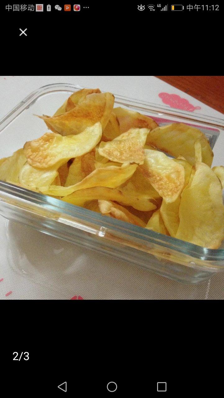 自制薯片（烤箱无油版）
