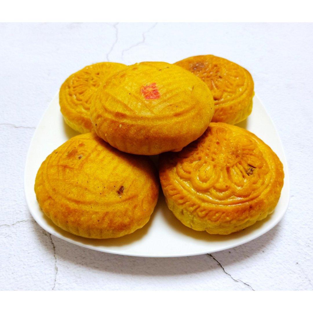 流年带不走夏伤2012做的山西手工空心月饼