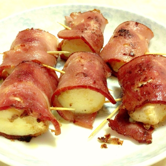 培根豆腐卷