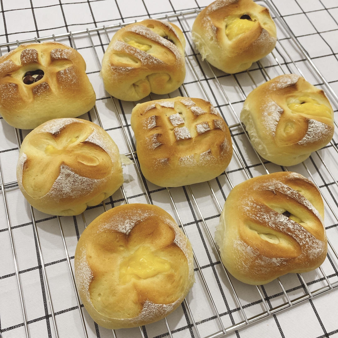 奶香芝士云朵面包