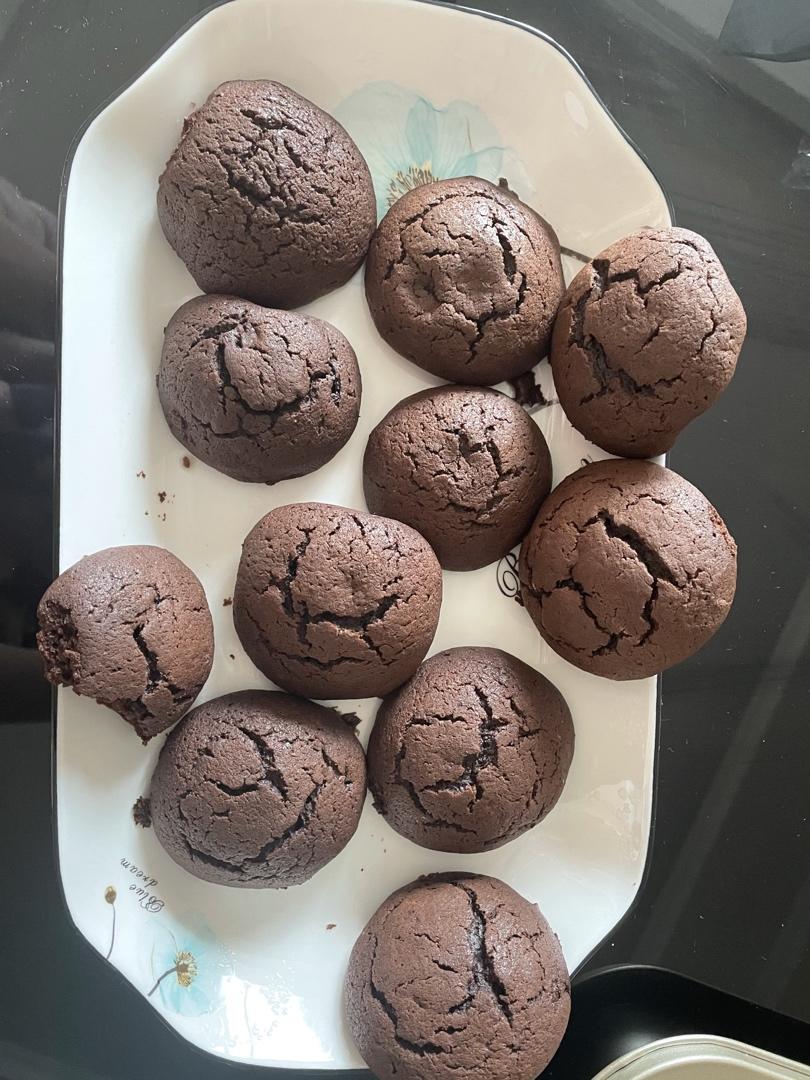 深秋的治愈• 布朗尼曲奇。外皮酥酥心太软