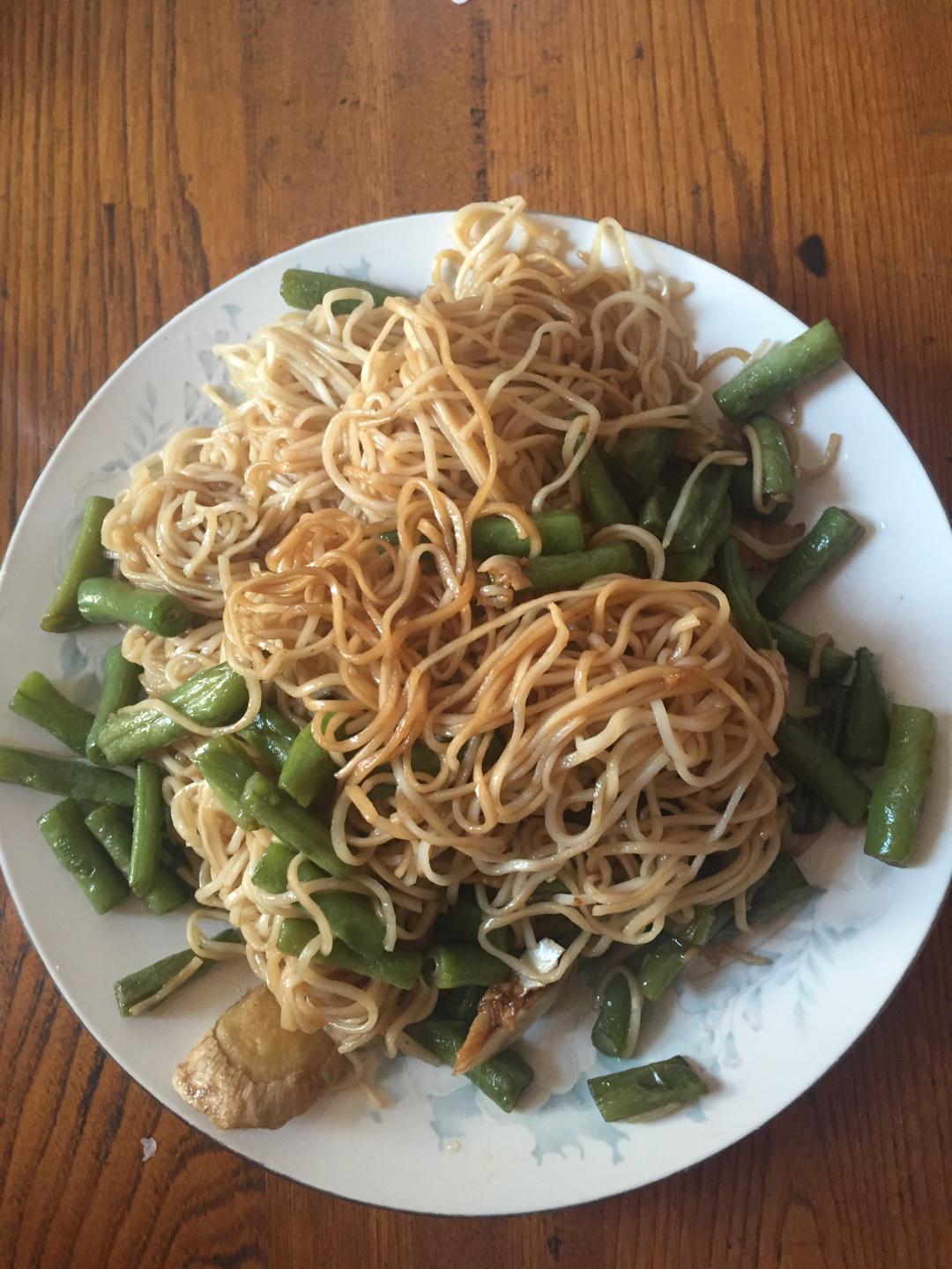 扁豆焖面