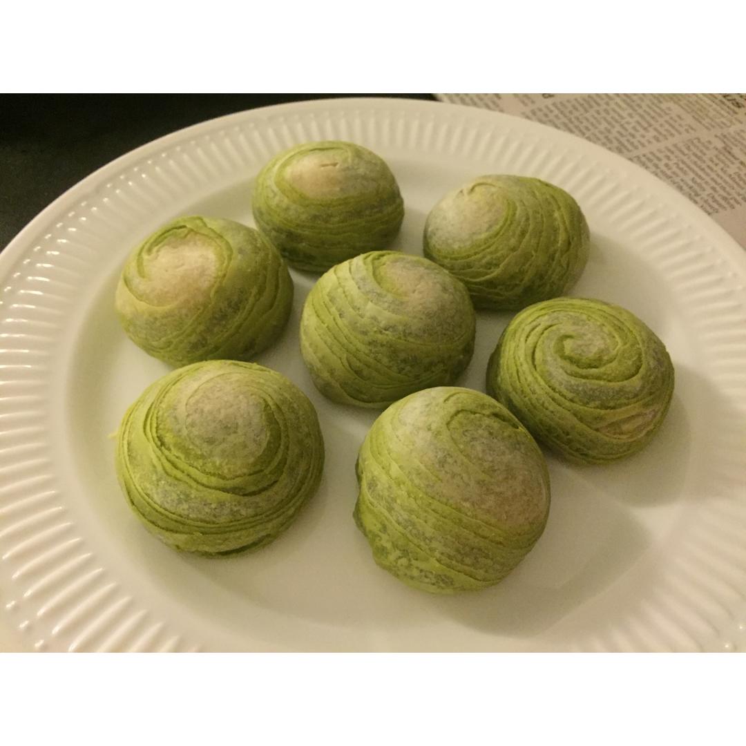 麻薯香芋酥/台湾大甲芋头酥(无猪油完美复刻2015.10修订各种抹茶酥、绿茶酥、蛋黄酥、紫薯酥通用哟）