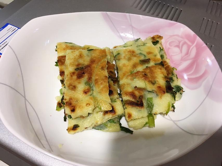 韭菜鸡蛋饼