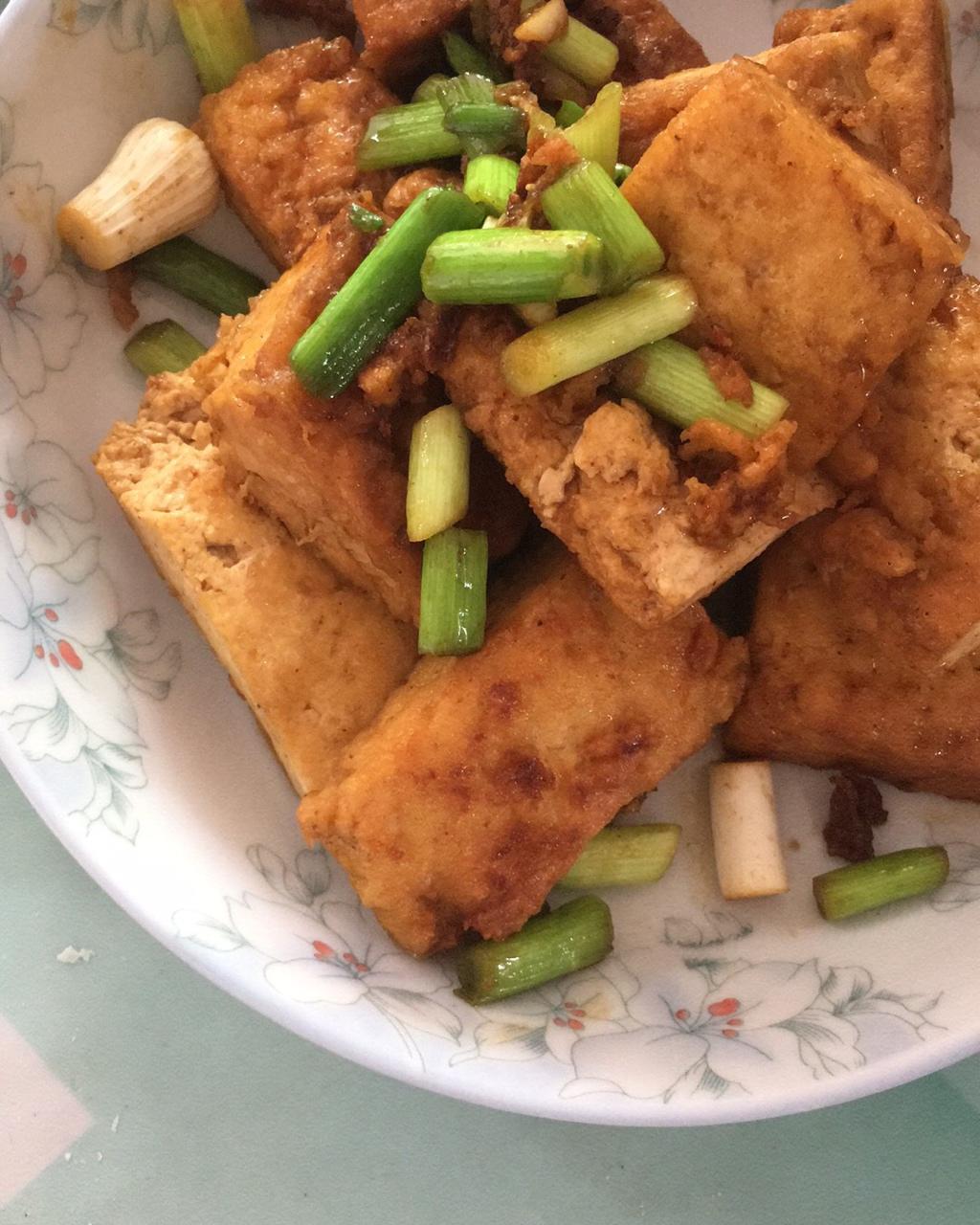 自制豆腐（白醋点豆腐）