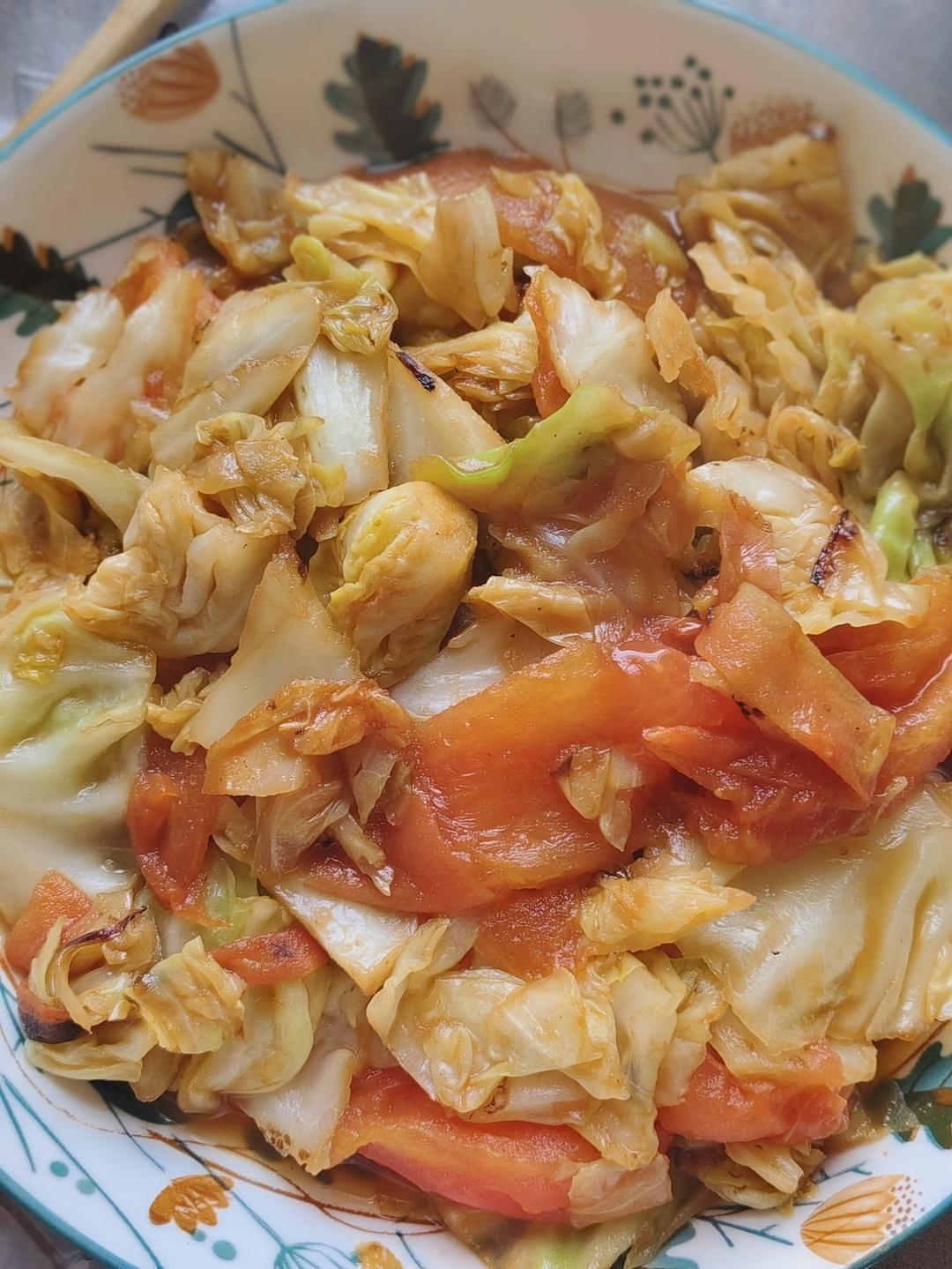 大头菜炒西红柿