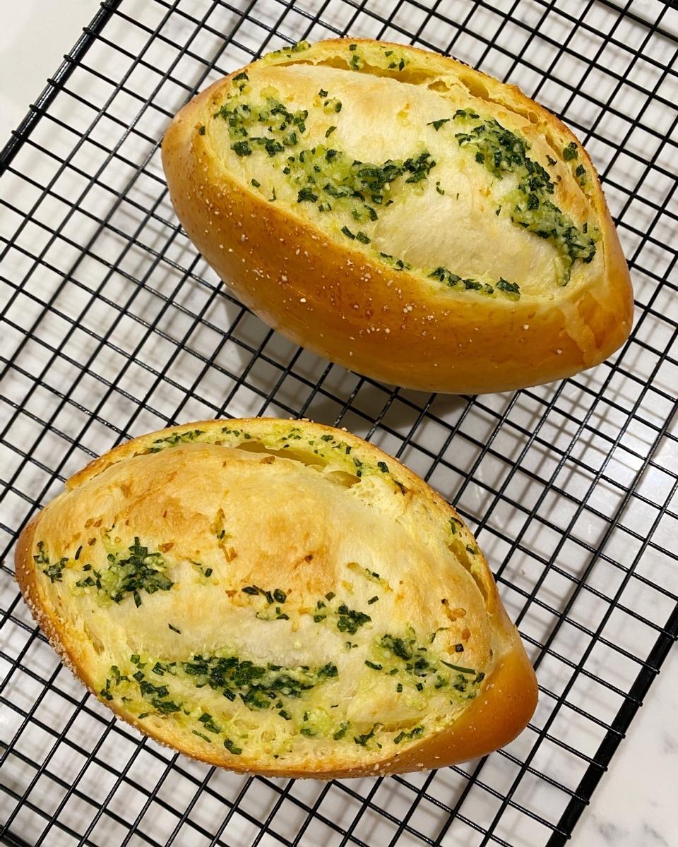 蒜香面包