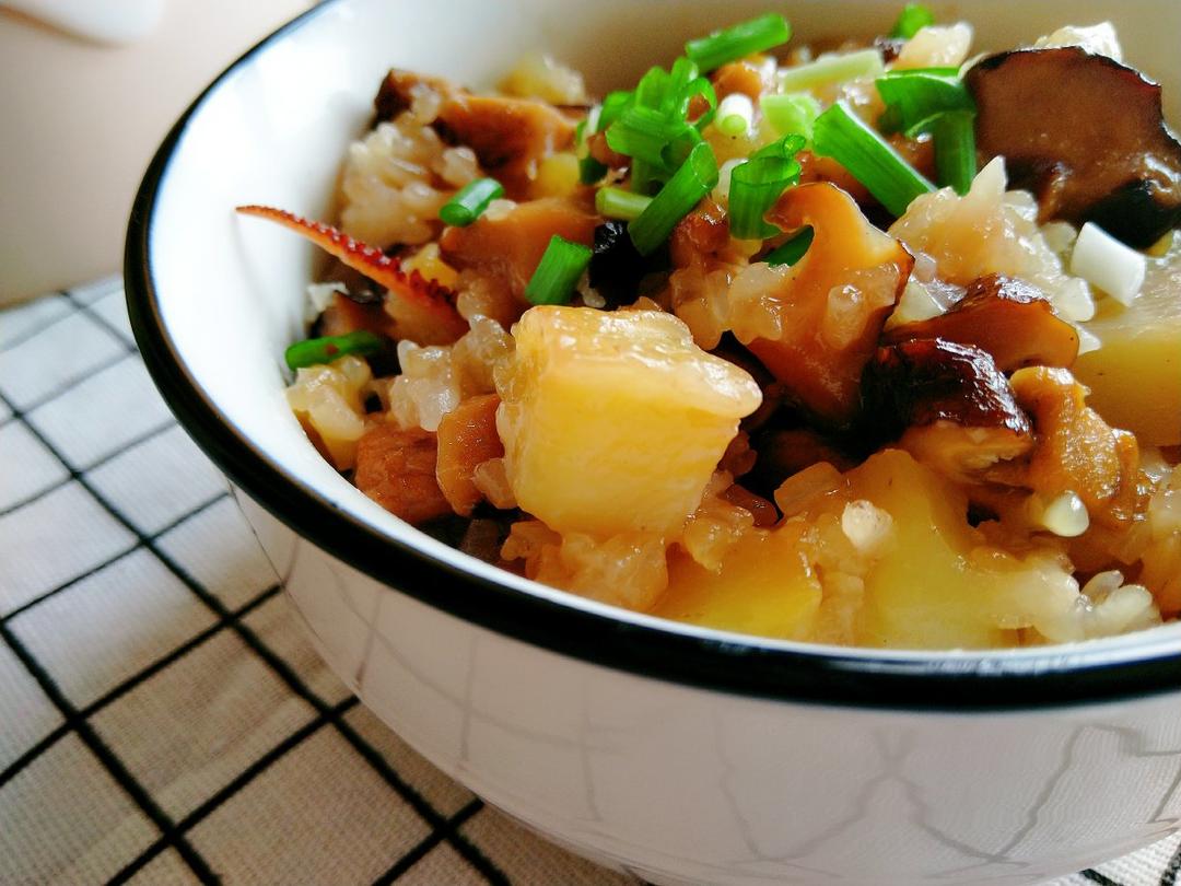 香芋海鲜糯米饭——妈妈的味道